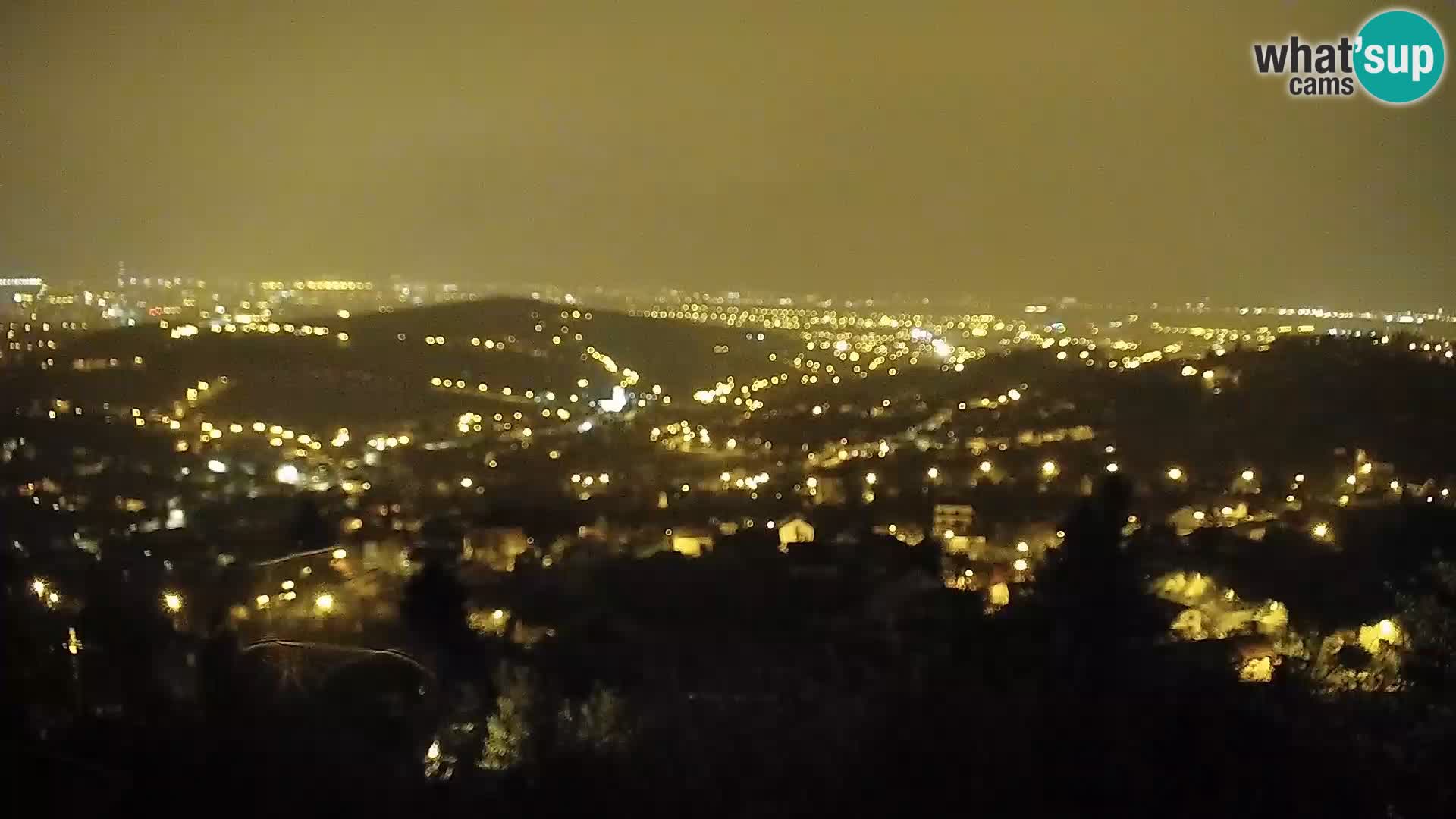 Panoramski pogled na Zagreb