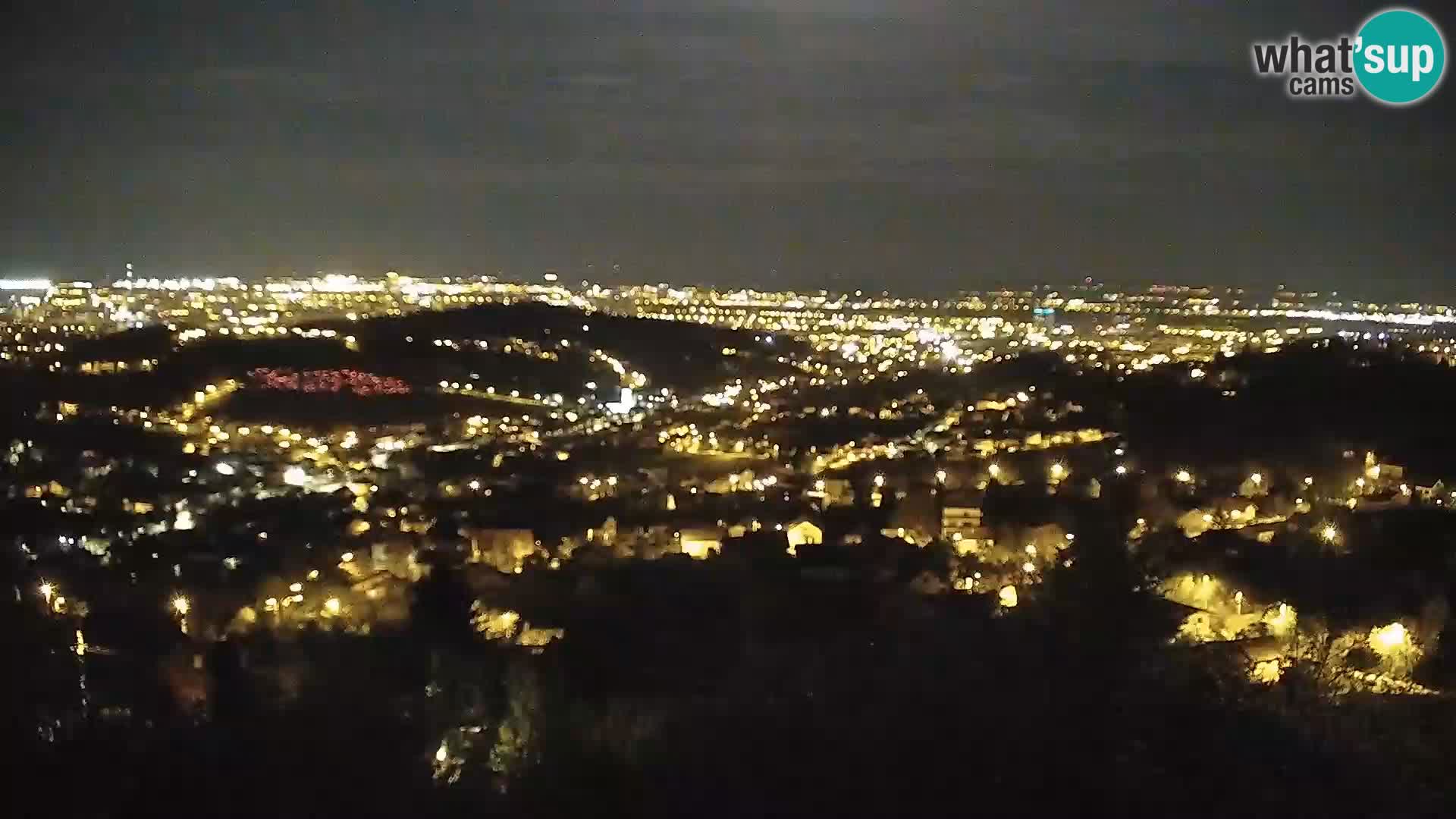 Panoramablick von Zagreb