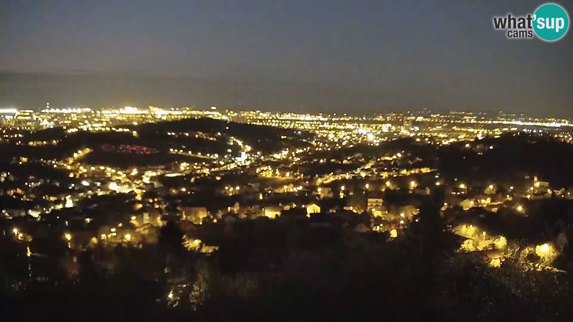 Panoramic view of Zagreb