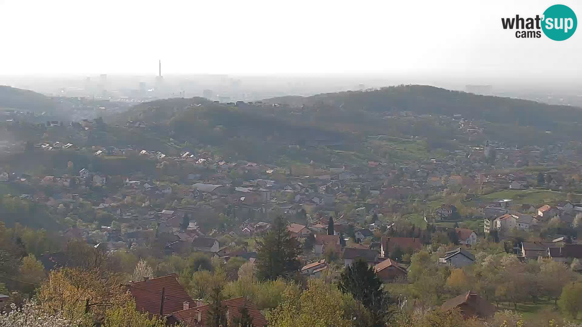 Vista panorámica de Zagreb