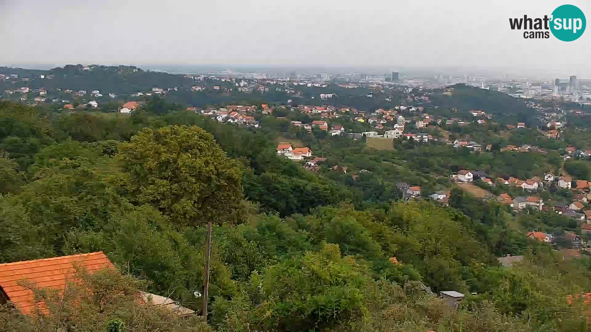 Panoramablick von Zagreb