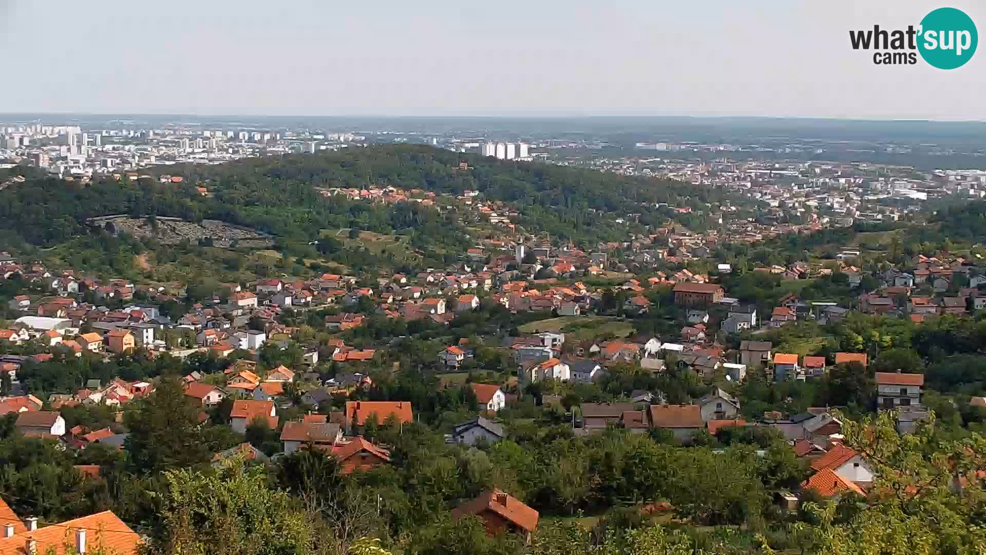 Panoramablick von Zagreb
