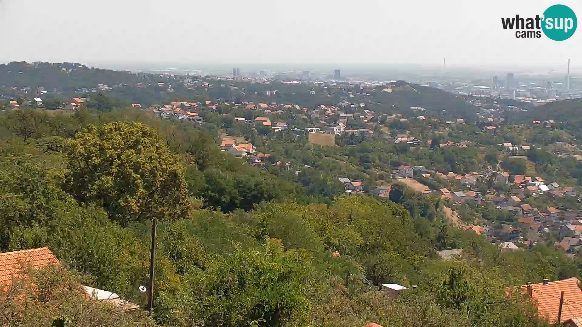 Panoramski pogled na Zagreb