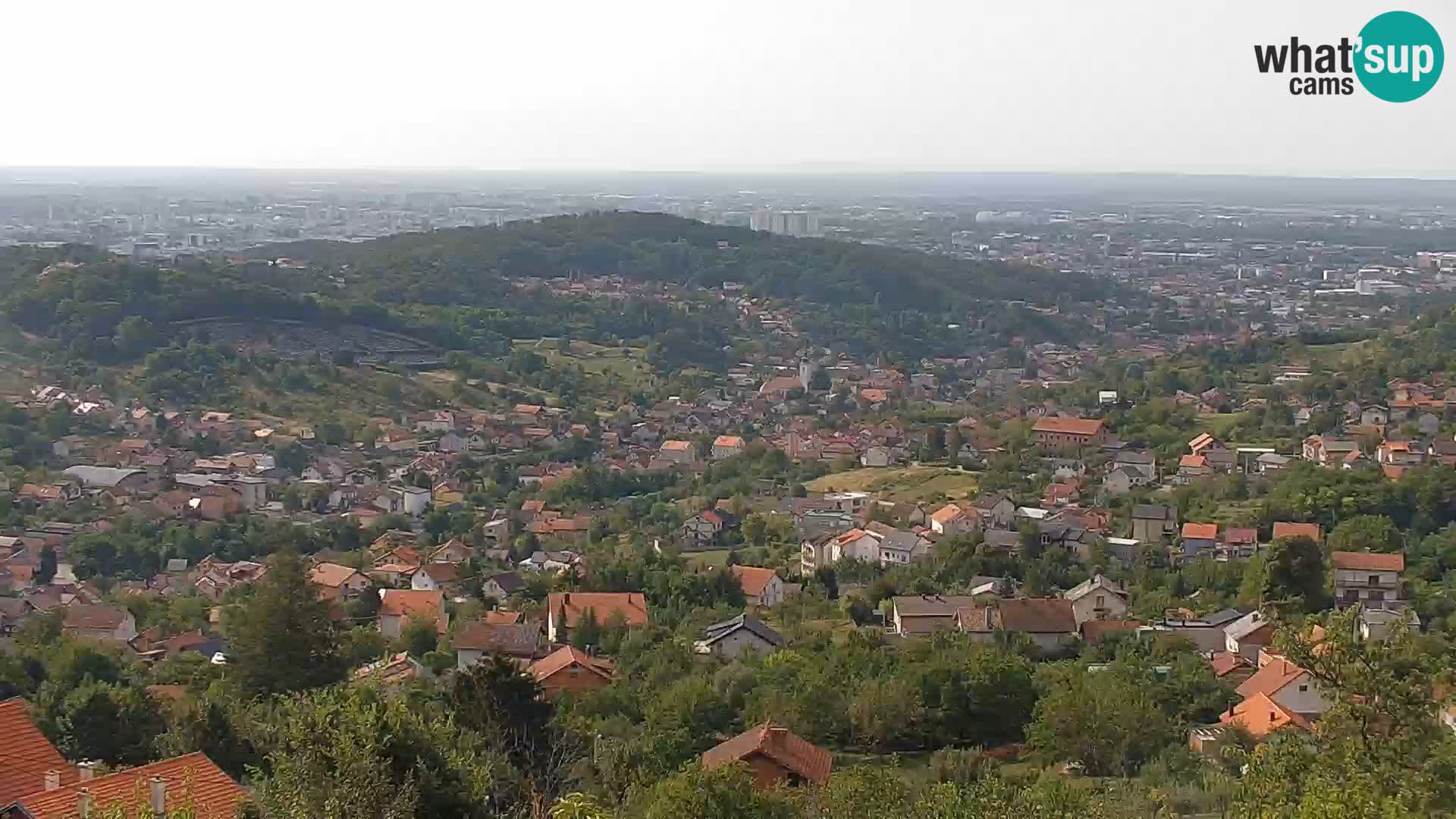 Vista panorámica de Zagreb