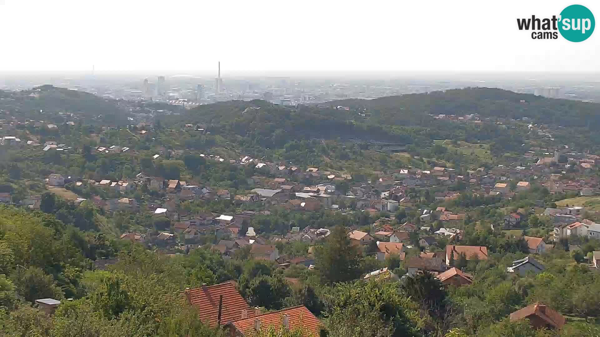 Vista panorámica de Zagreb