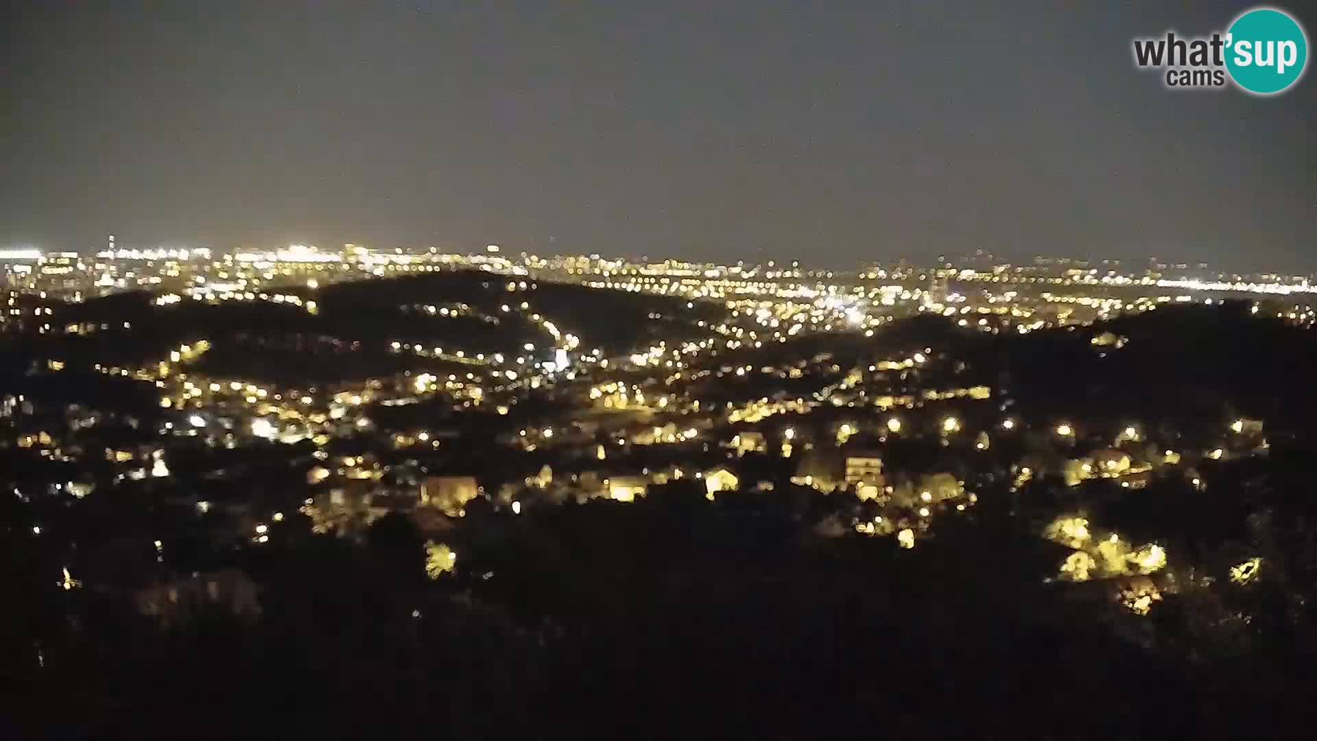 Vue panoramique de Zagreb