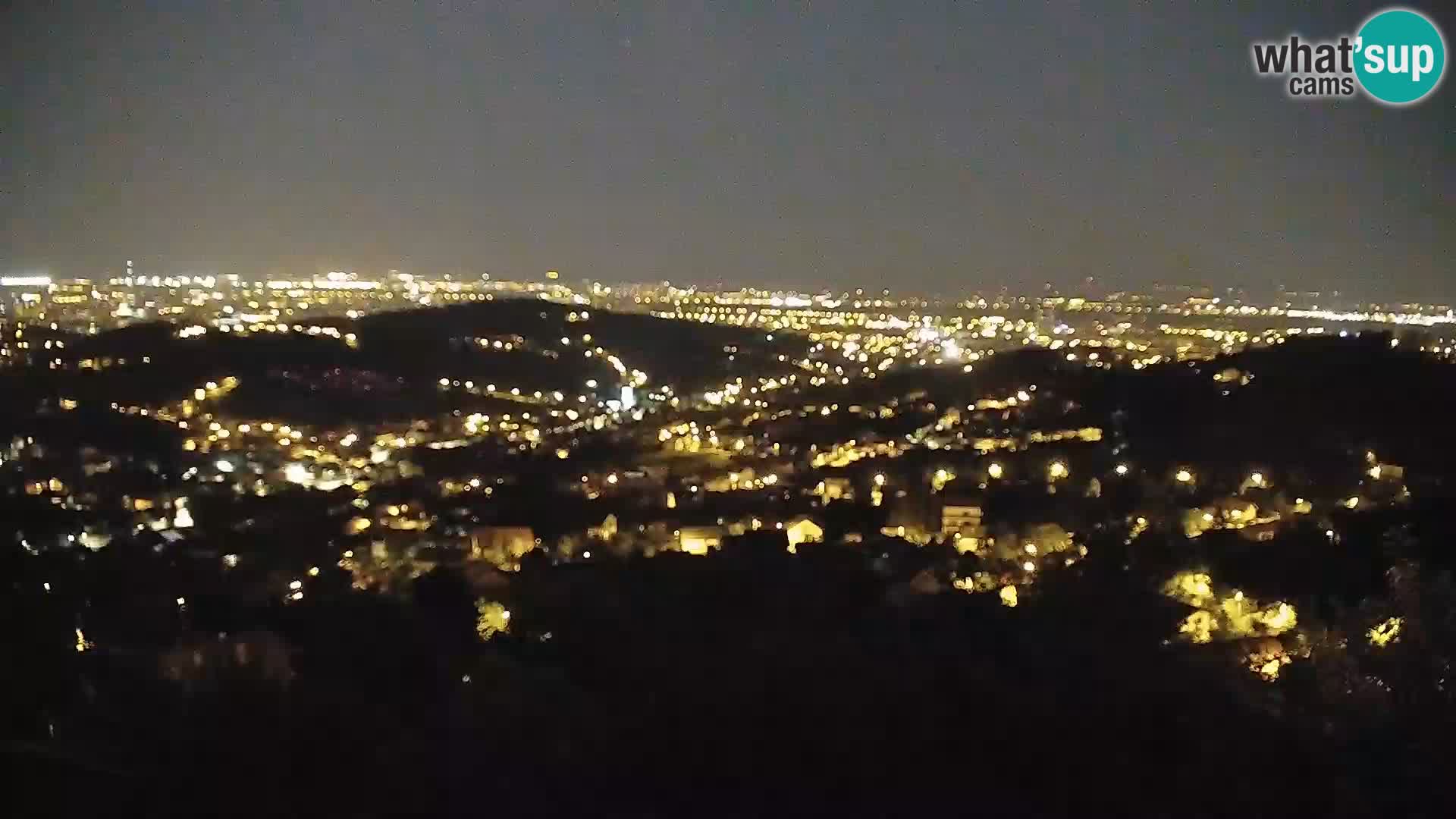 Panoramic view of Zagreb