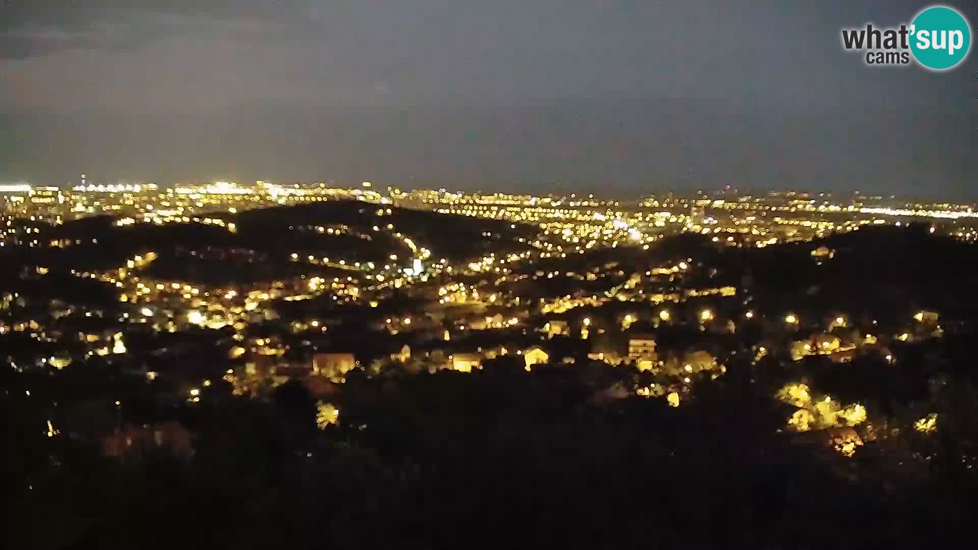 Vue panoramique de Zagreb