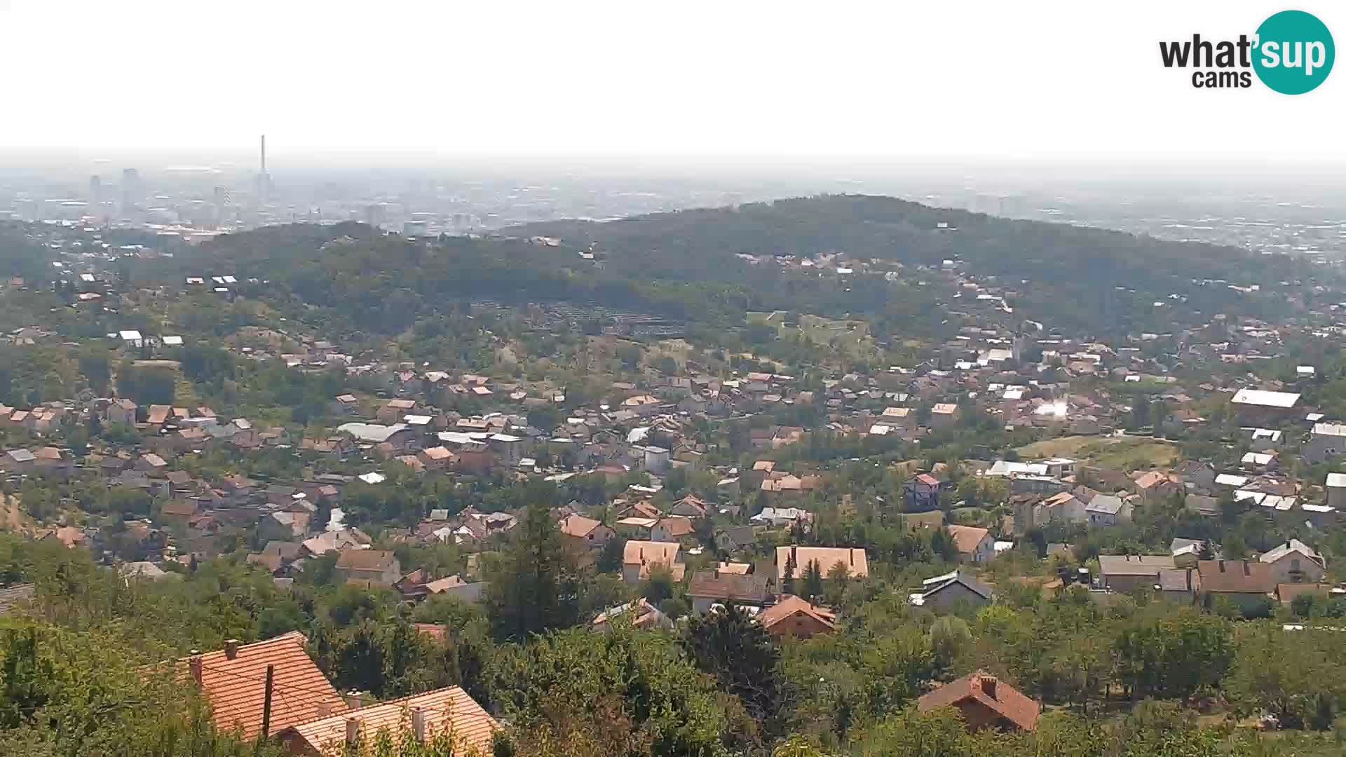 Vista panorámica de Zagreb