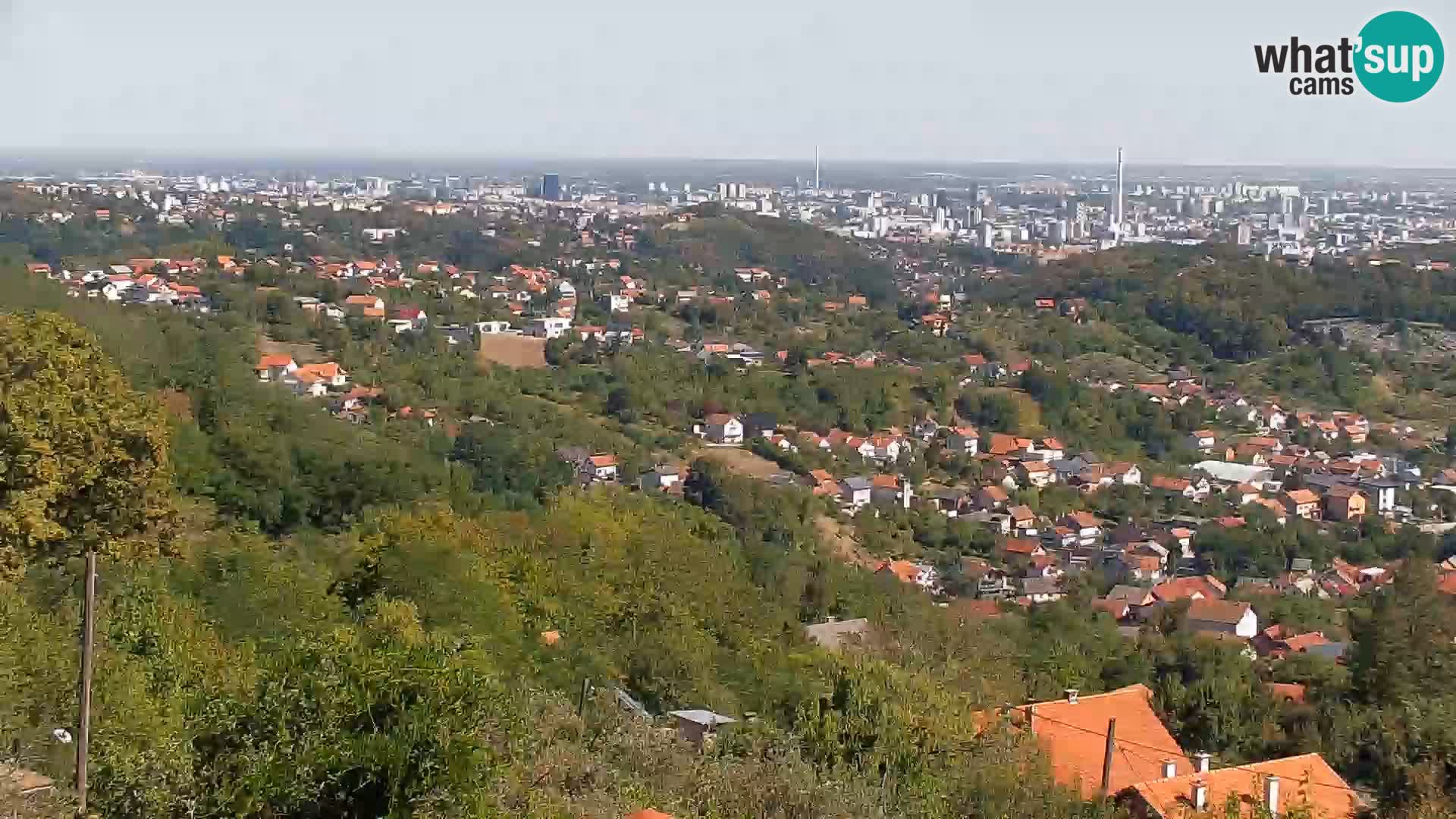 Vista panorámica de Zagreb