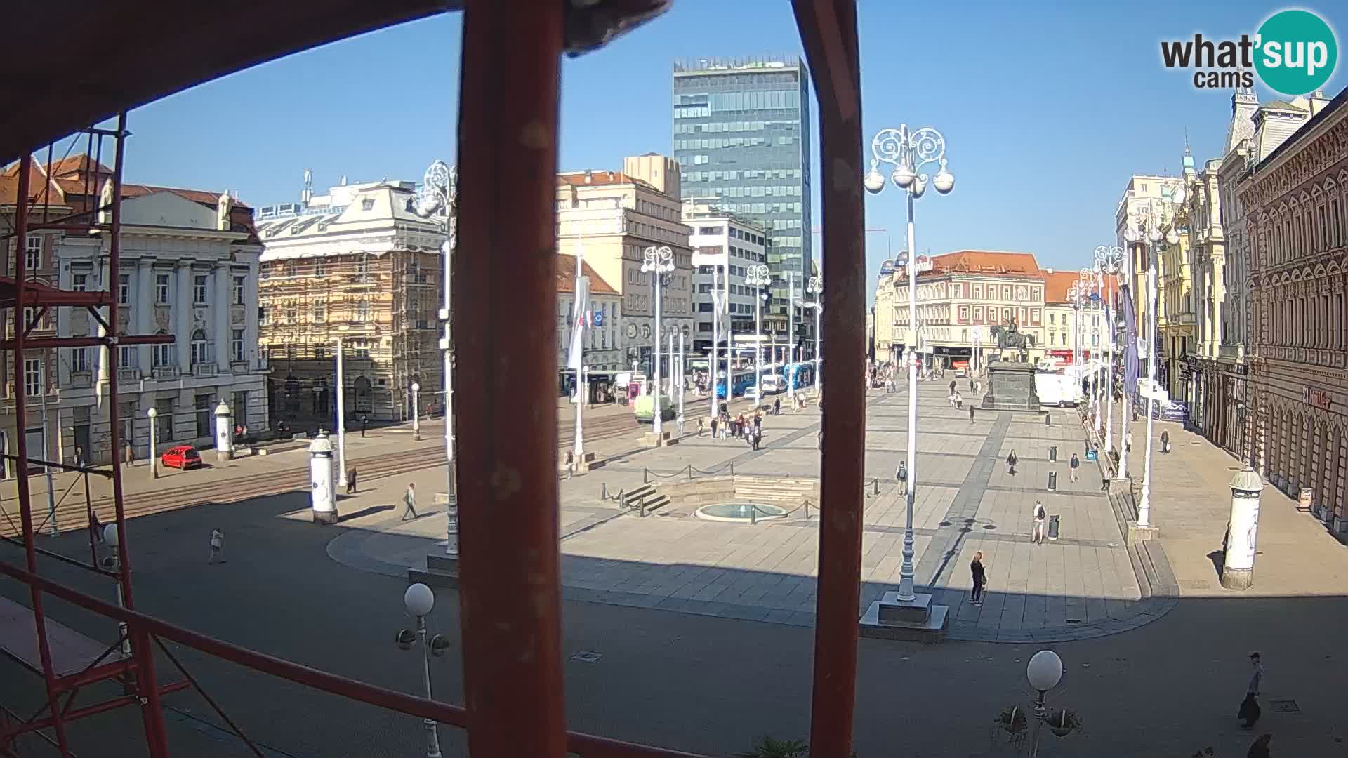 Zagreb Livecam – Bana Jelačić square