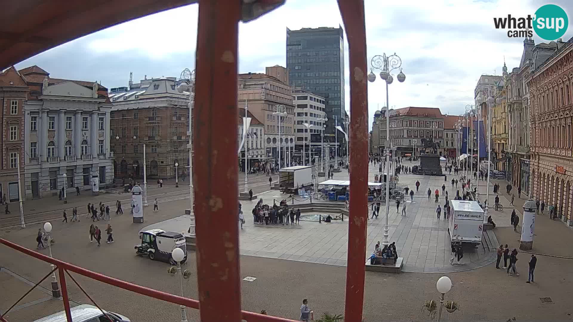 Zagreb Livecam – Bana Jelačić square