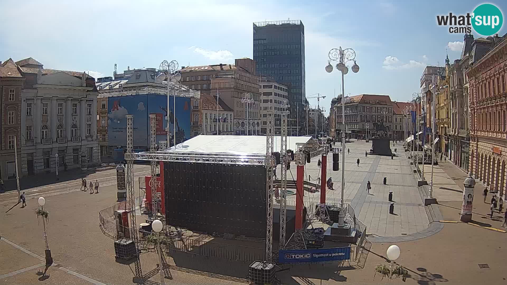 Zagreb Livecam – Bana Jelačić square