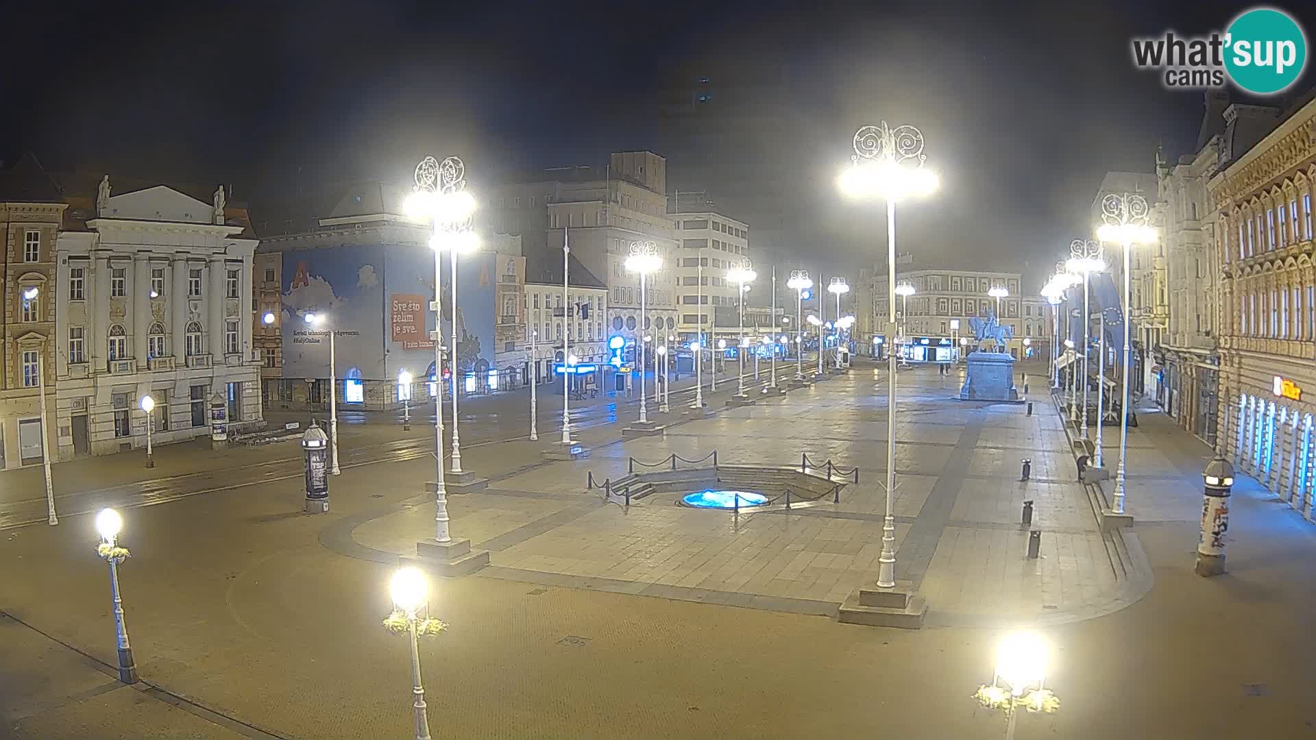 Zagreb Livecam – Bana Jelačić square