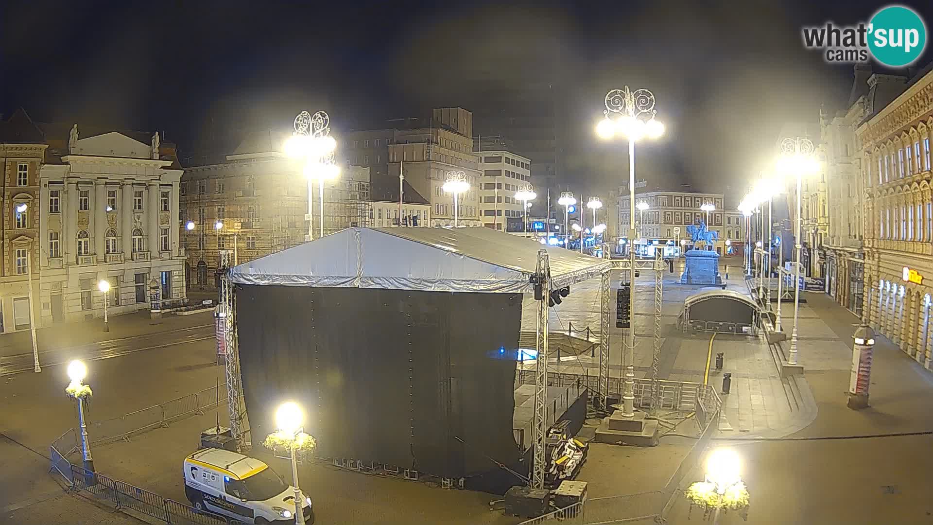 Zagreb Livecam – Bana Jelačić square