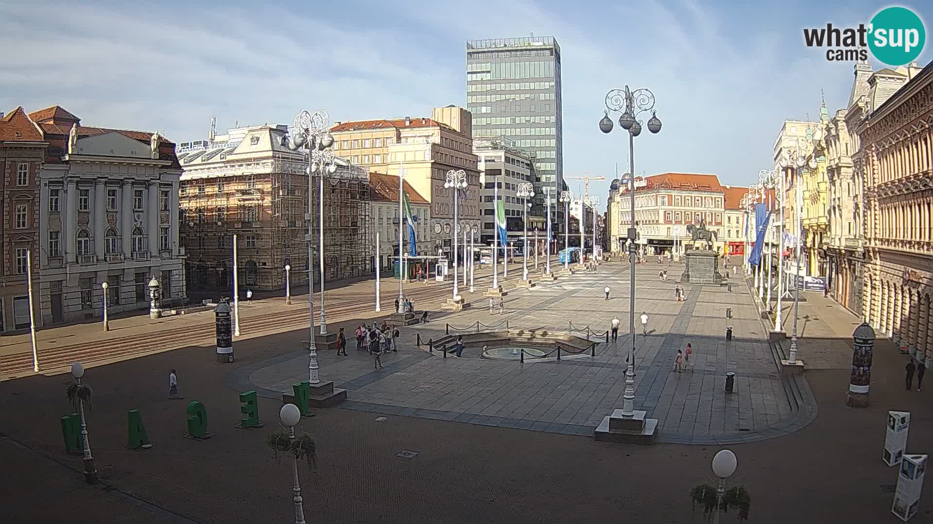 Zagreb Livecam – Bana Jelačić square