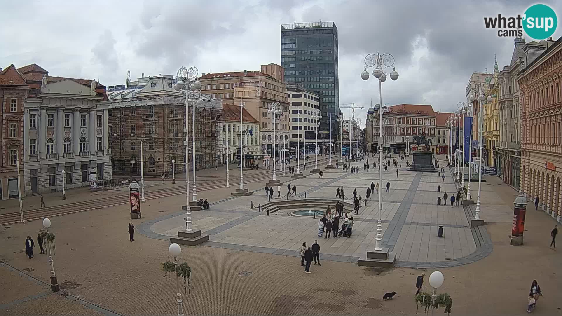 Zagreb Livecam – Bana Jelačić square