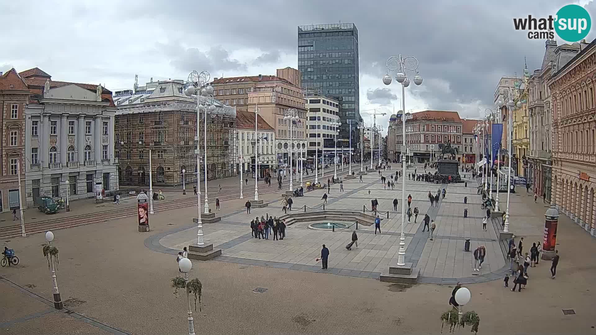 Zagreb Livecam – Bana Jelačić square