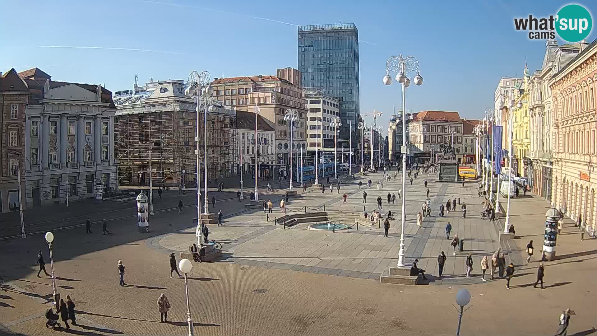 Zagreb Livecam – Bana Jelačić square