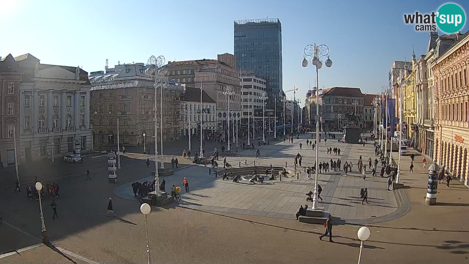 Zagreb Livecam – Bana Jelačić square