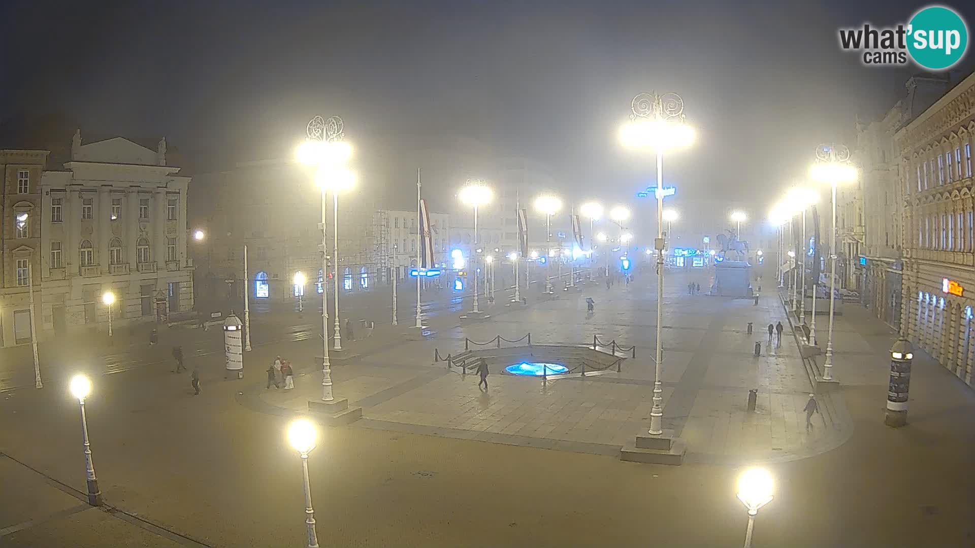 Zagabria Live Webcam piazza Bana Jelačić