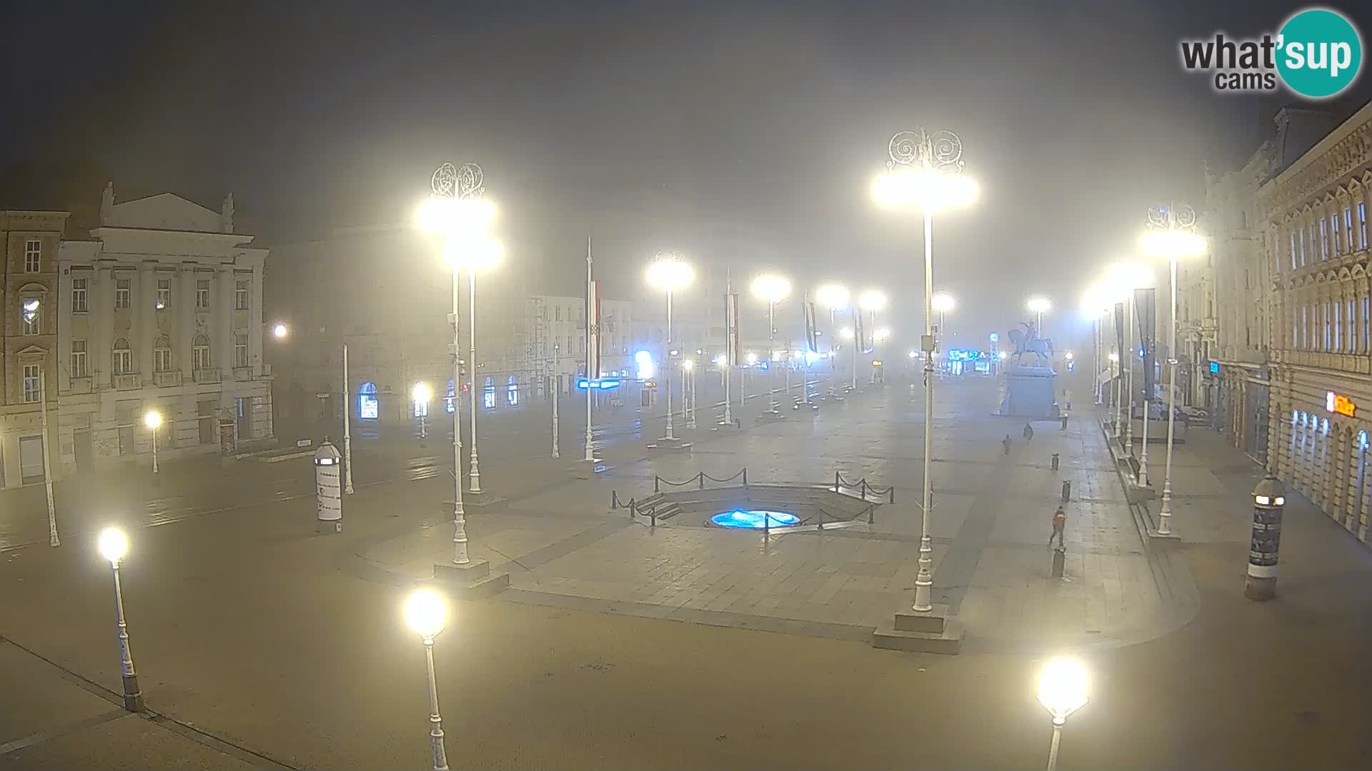 Zagreb Live Webcam Platz Bana Jelačić