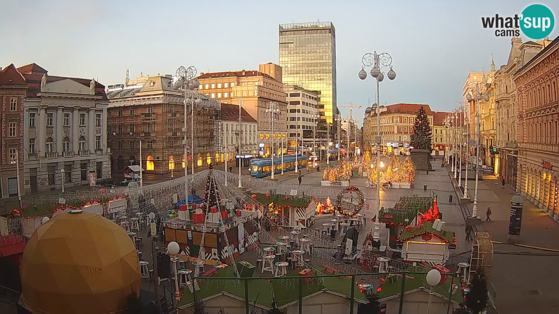 Zagreb Livecam – Bana Jelačić square