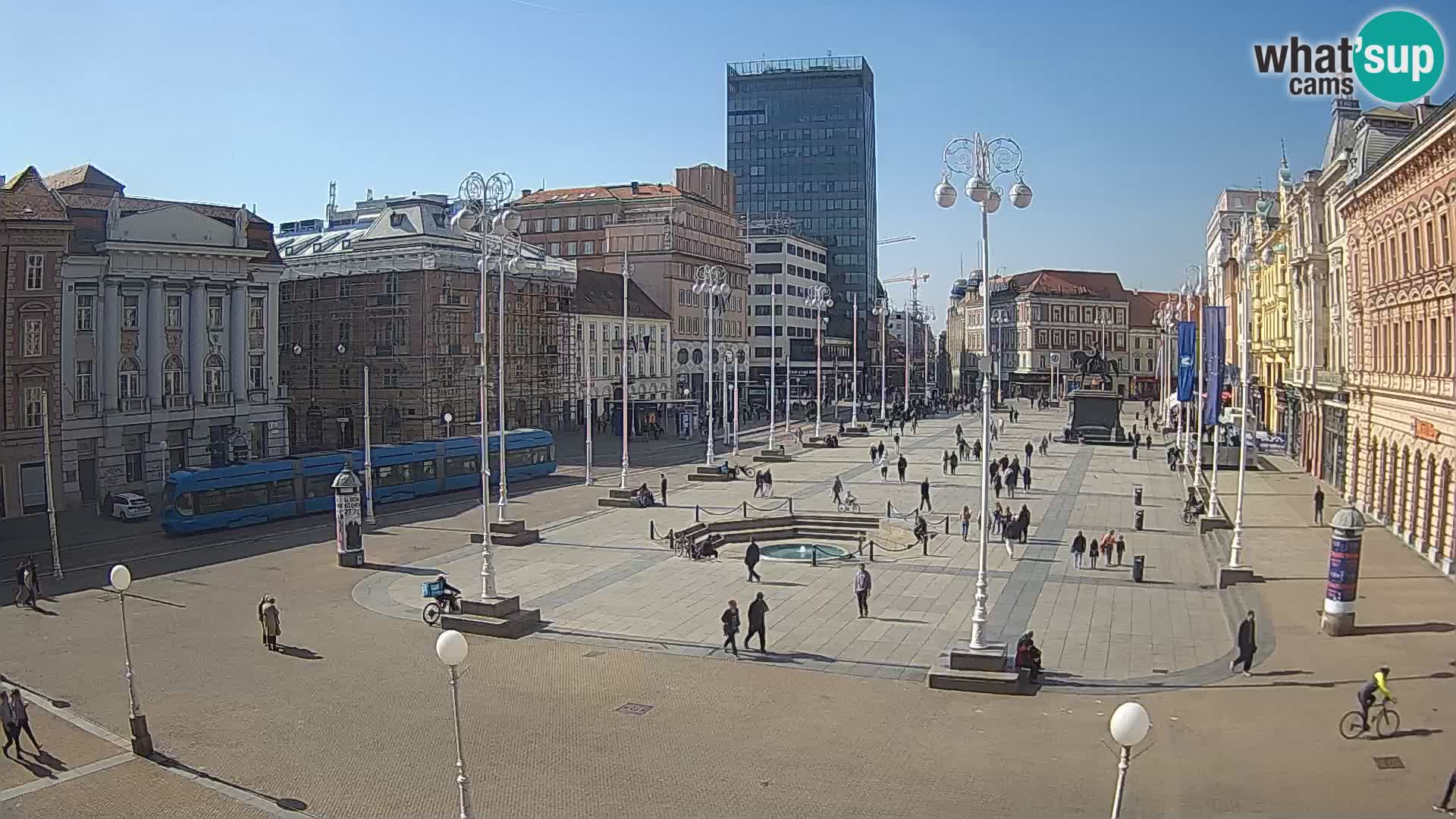 Zagreb Livecam – Bana Jelačić square