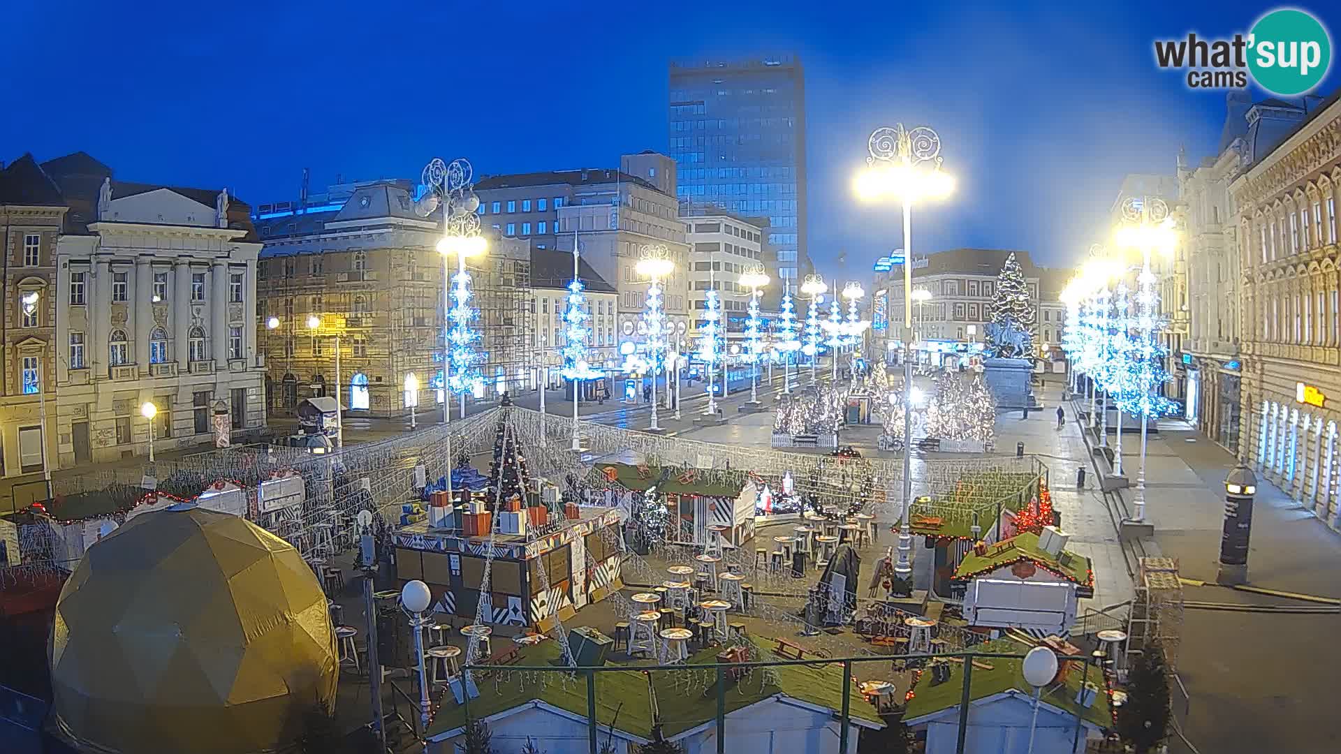 Zagreb Livecam – Bana Jelačić square