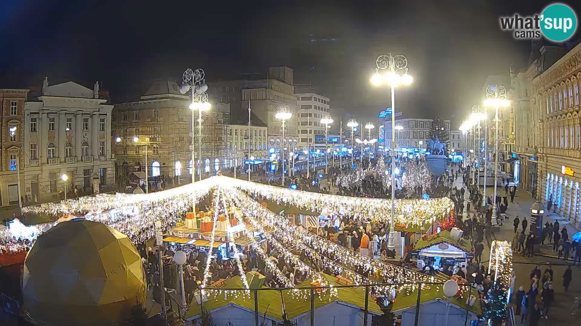 Zagreb Livecam – Bana Jelačić square