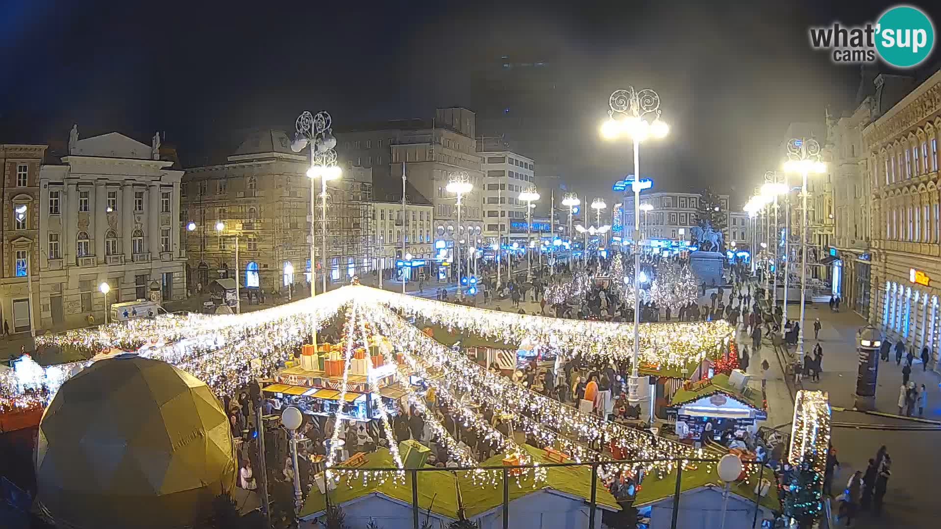 Zagreb Livecam – Bana Jelačić square