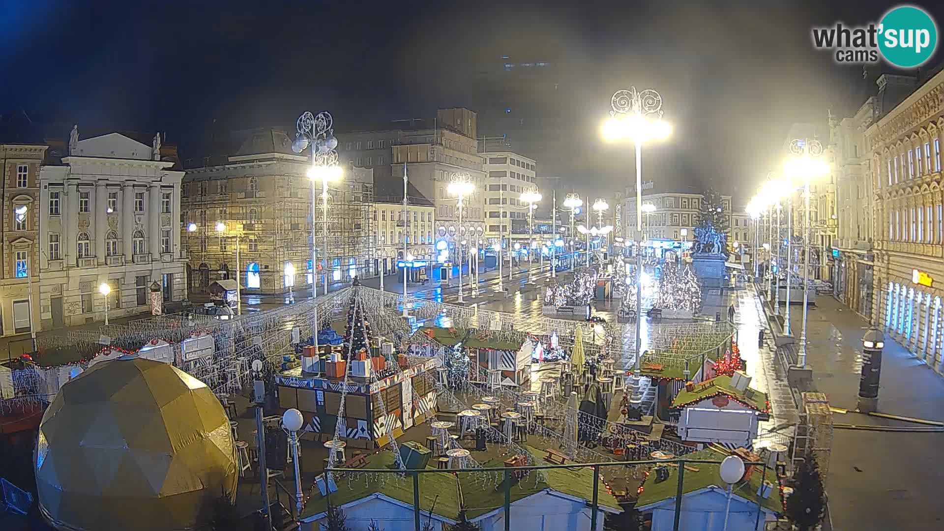 Zagreb Livecam – Bana Jelačić square