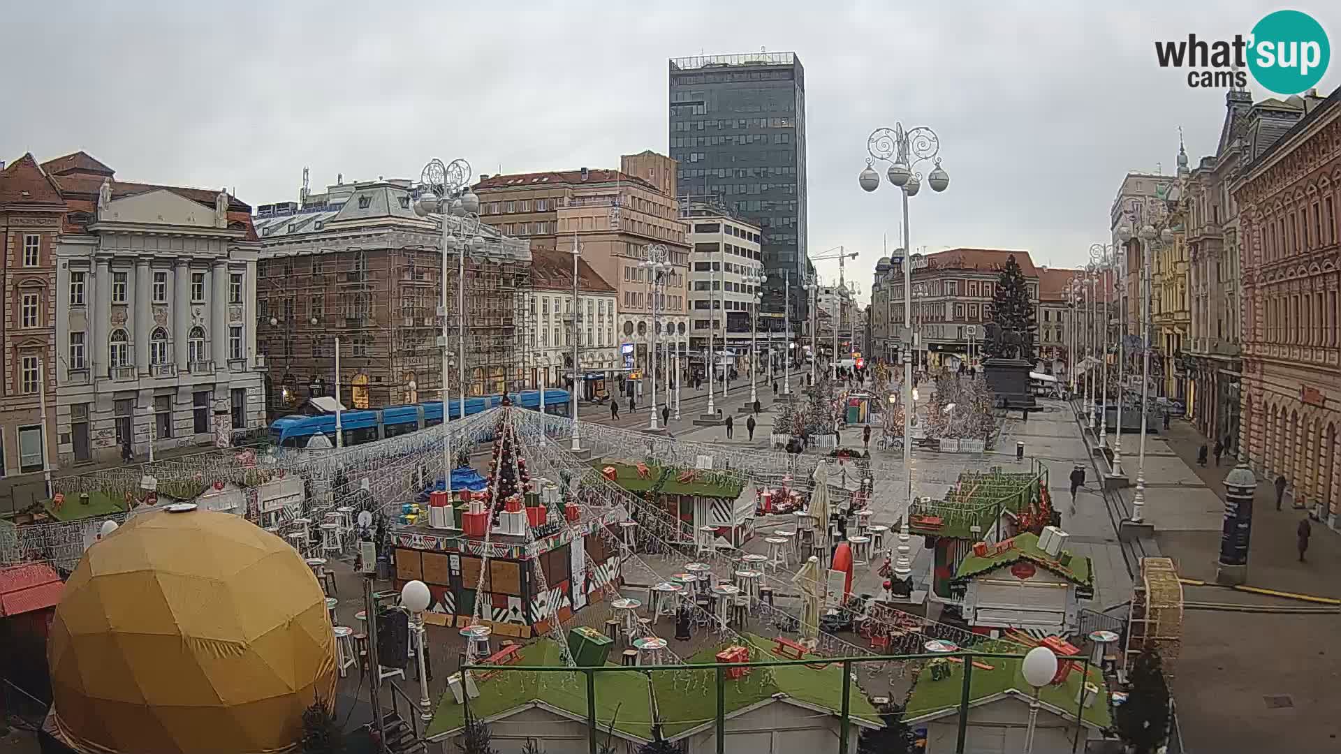 Zagreb Livecam – Bana Jelačić square