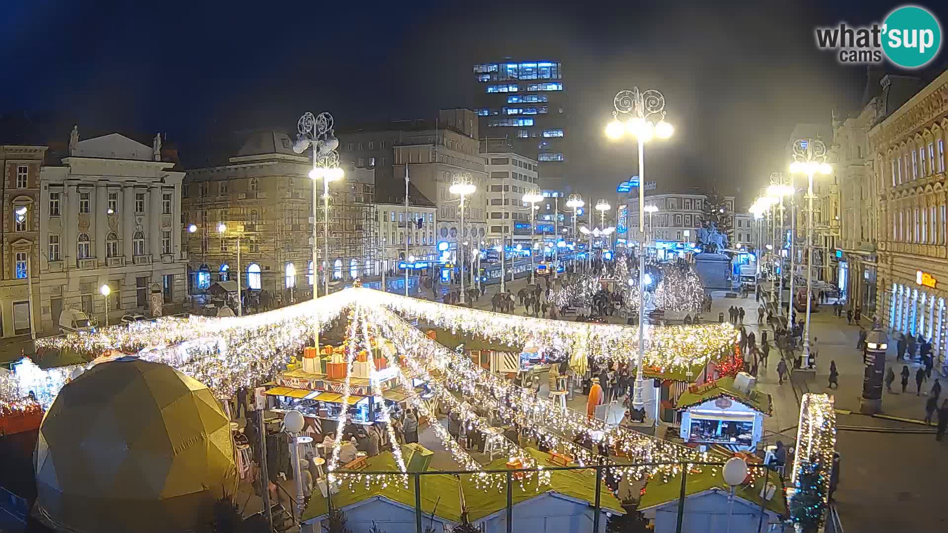 Zagreb Livecam – Bana Jelačić square