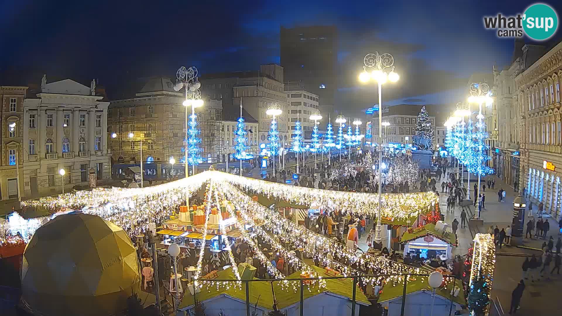 Zagreb Livecam – Bana Jelačić square