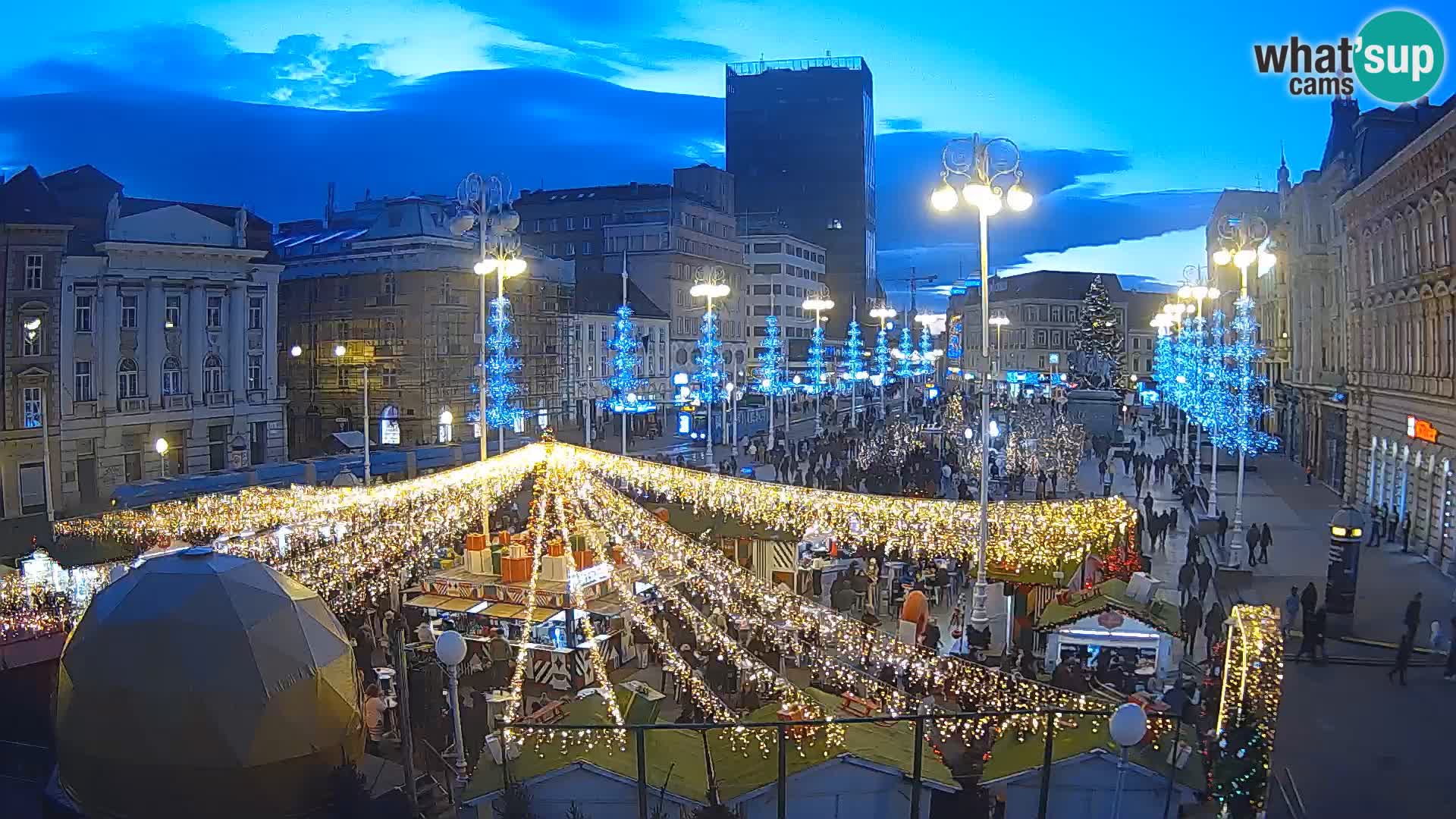 Zagreb Livecam – Bana Jelačić square