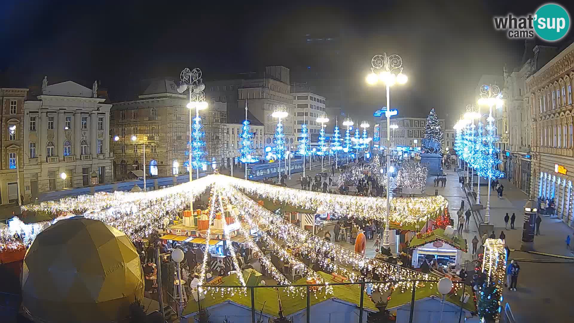 Zagreb Livecam – Bana Jelačić square