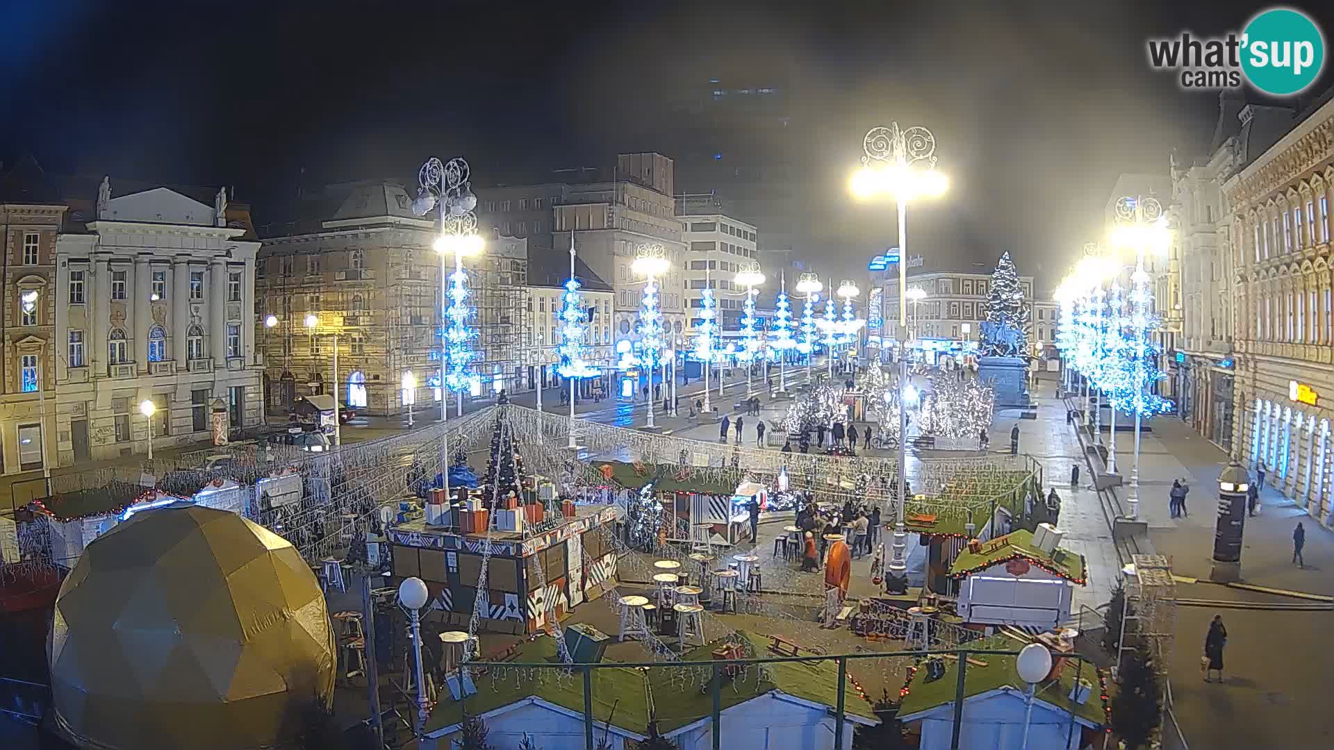 Zagreb Livecam – Bana Jelačić square