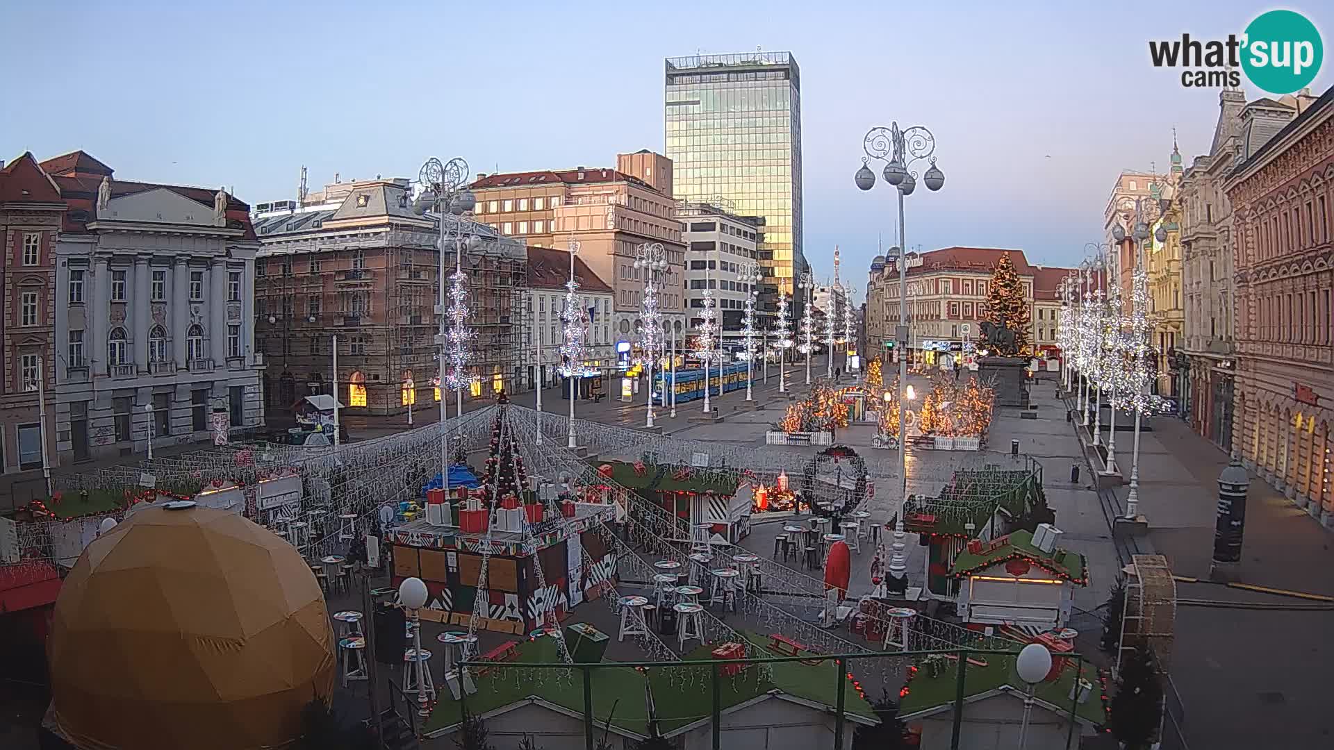 Zagreb Livecam – Bana Jelačić square