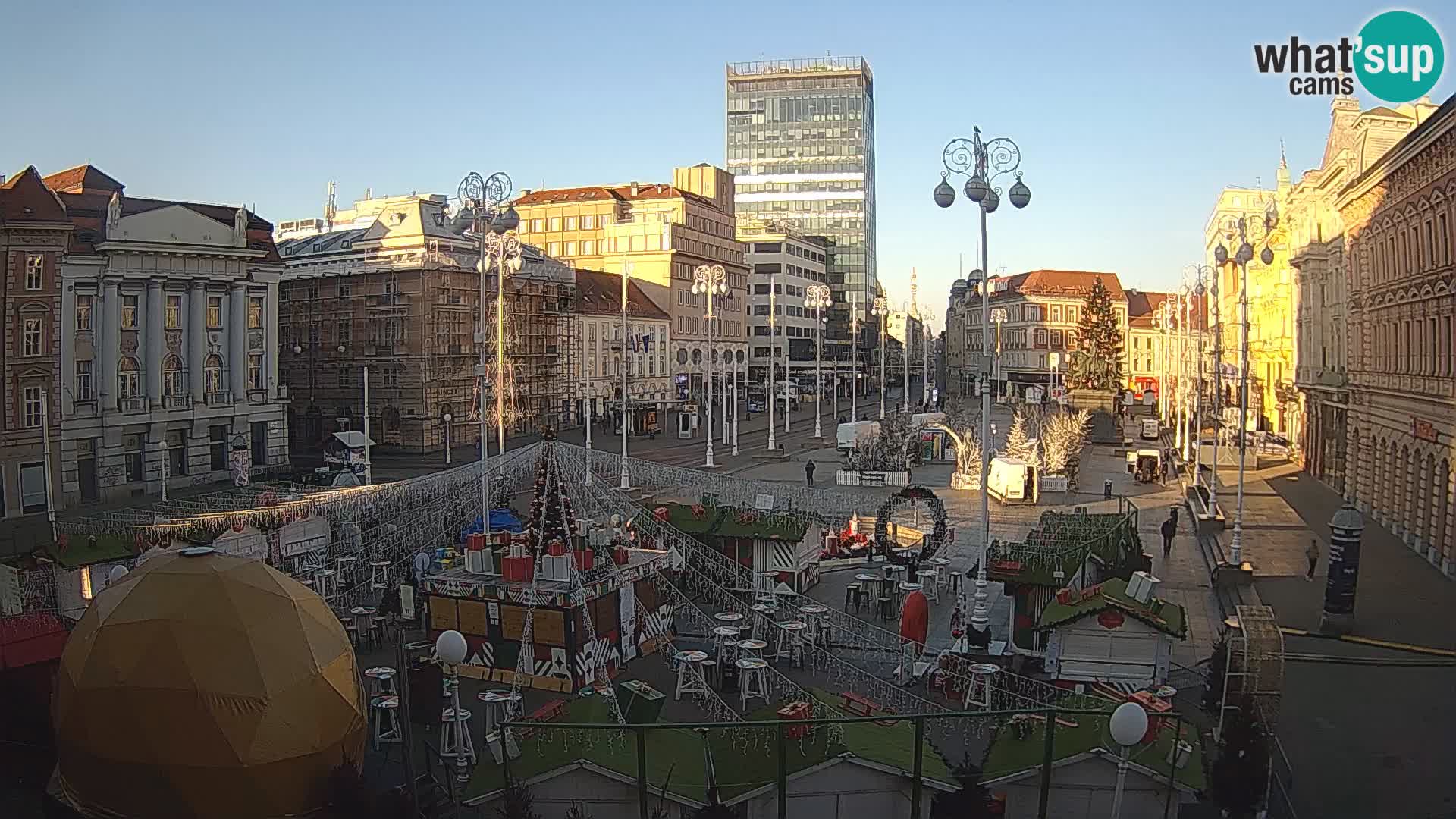 Zagreb Livecam – Bana Jelačić square