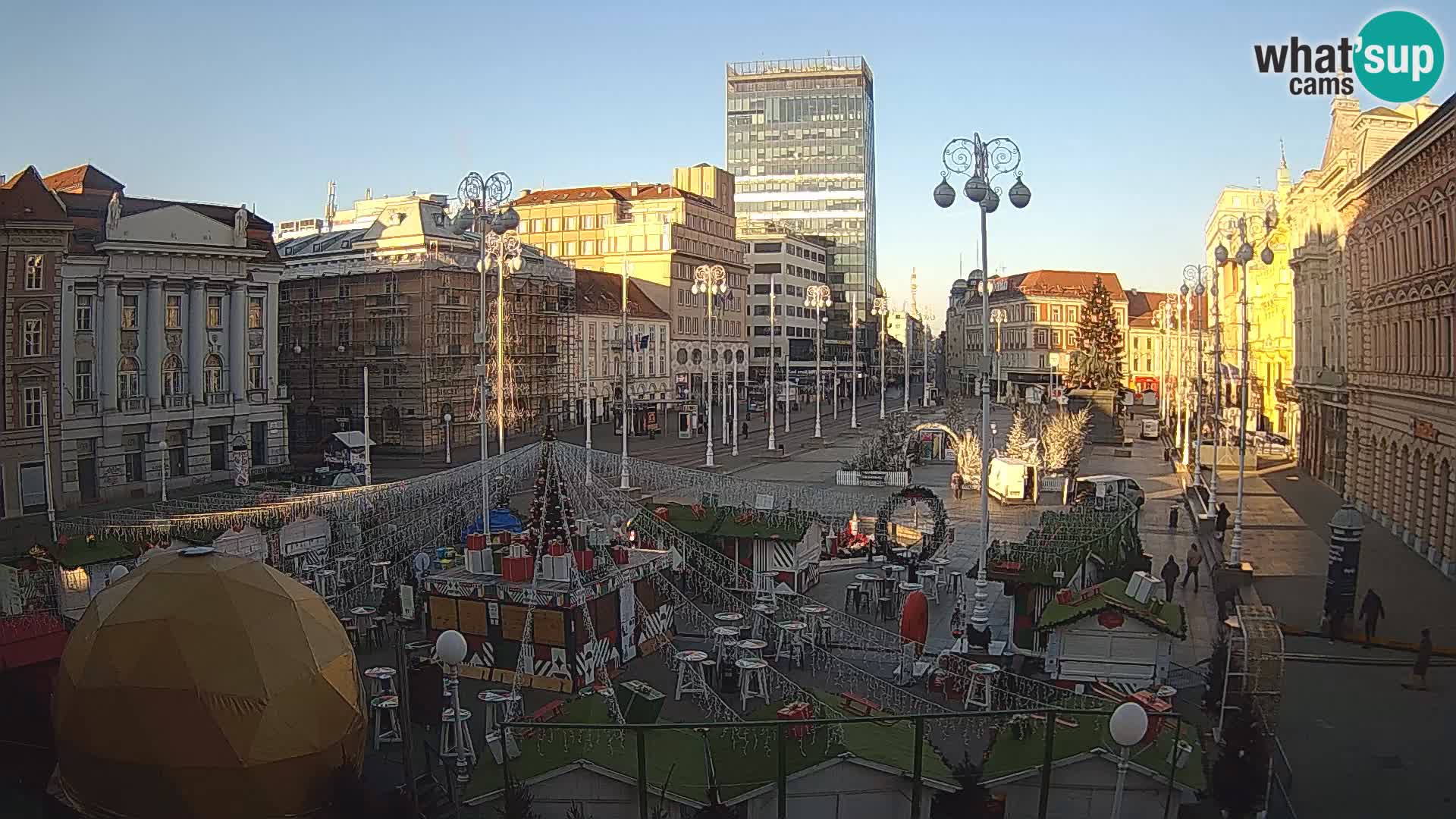 Zagreb Livecam – Bana Jelačić square