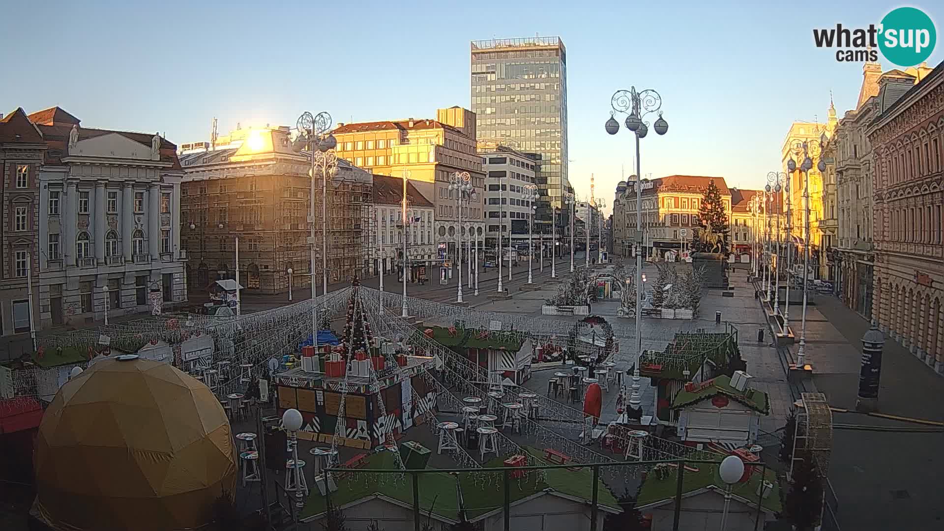 Zagreb Livecam – Bana Jelačić square