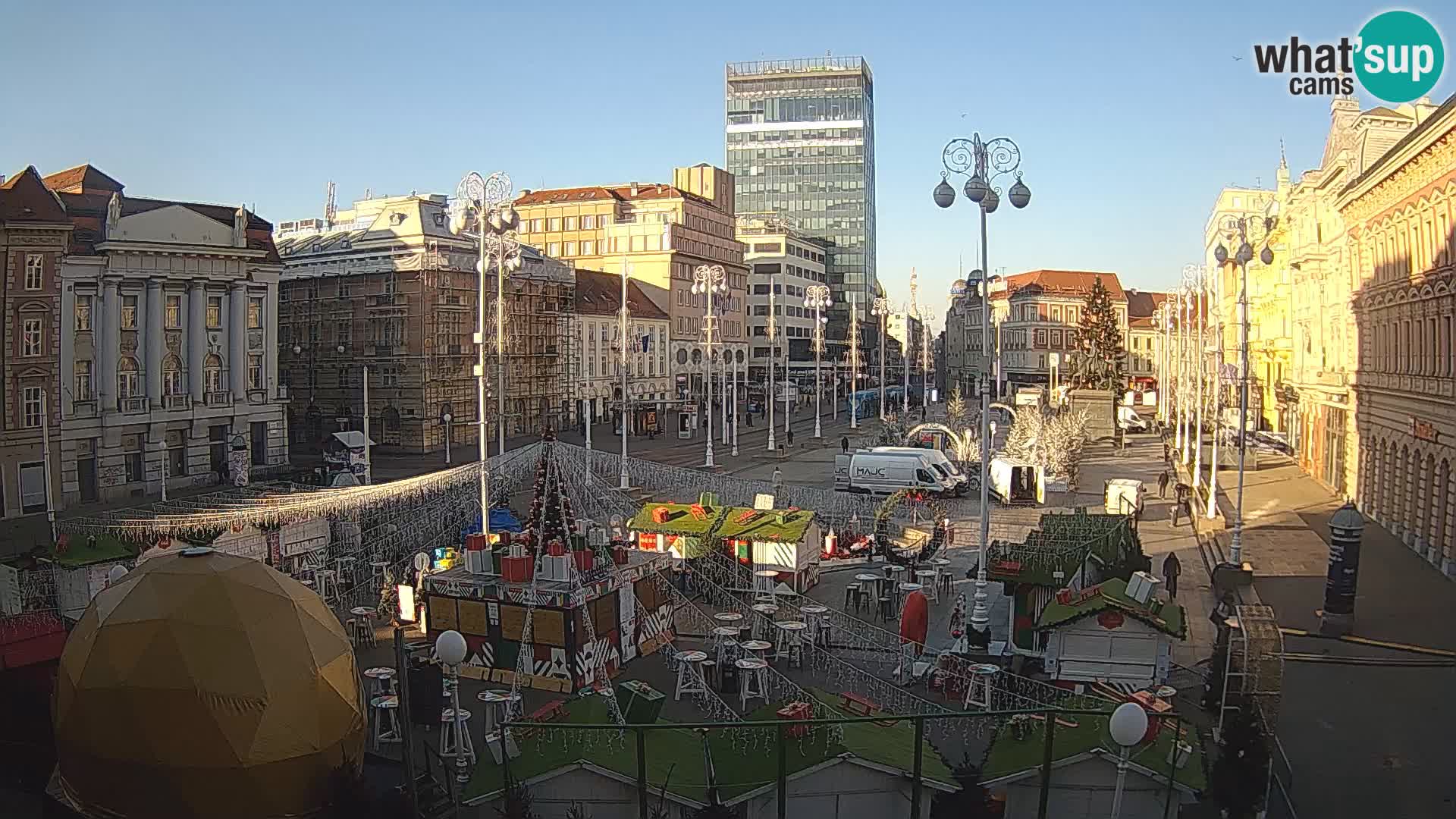 Zagreb Livecam – Bana Jelačić square