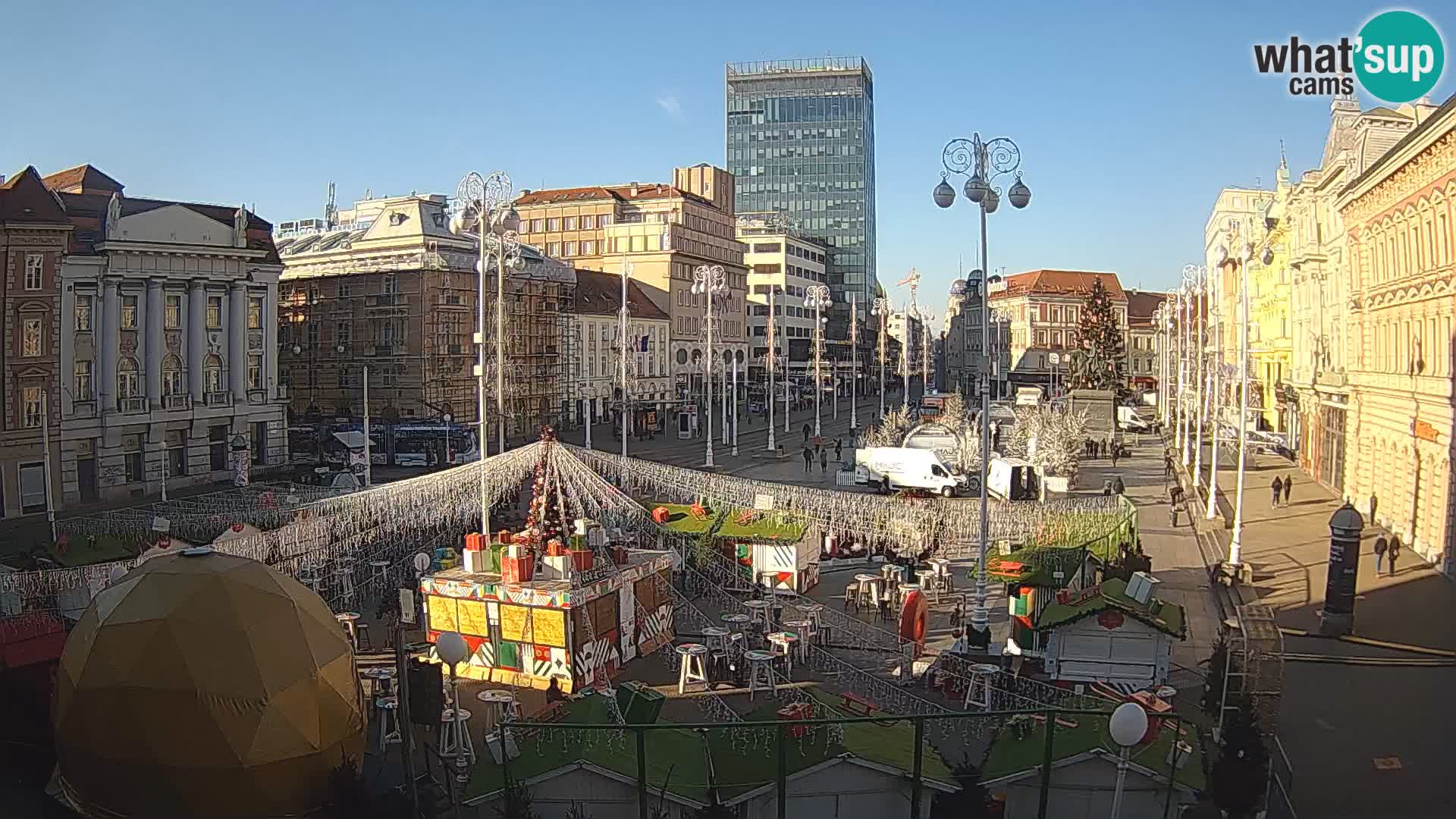 Zagreb Livecam – Bana Jelačić square