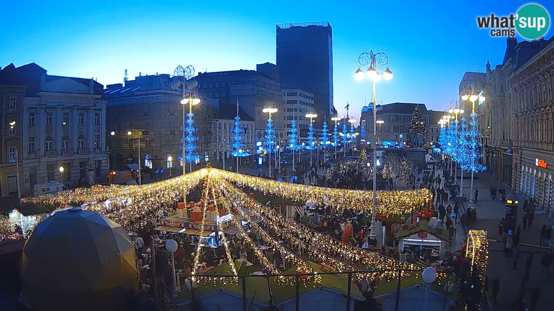 Zagreb Livecam – Bana Jelačić square