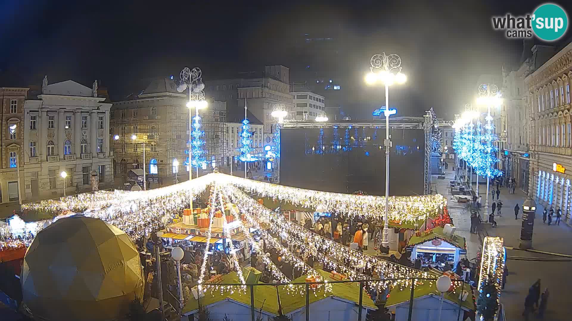 Zagreb Livecam – Bana Jelačić square