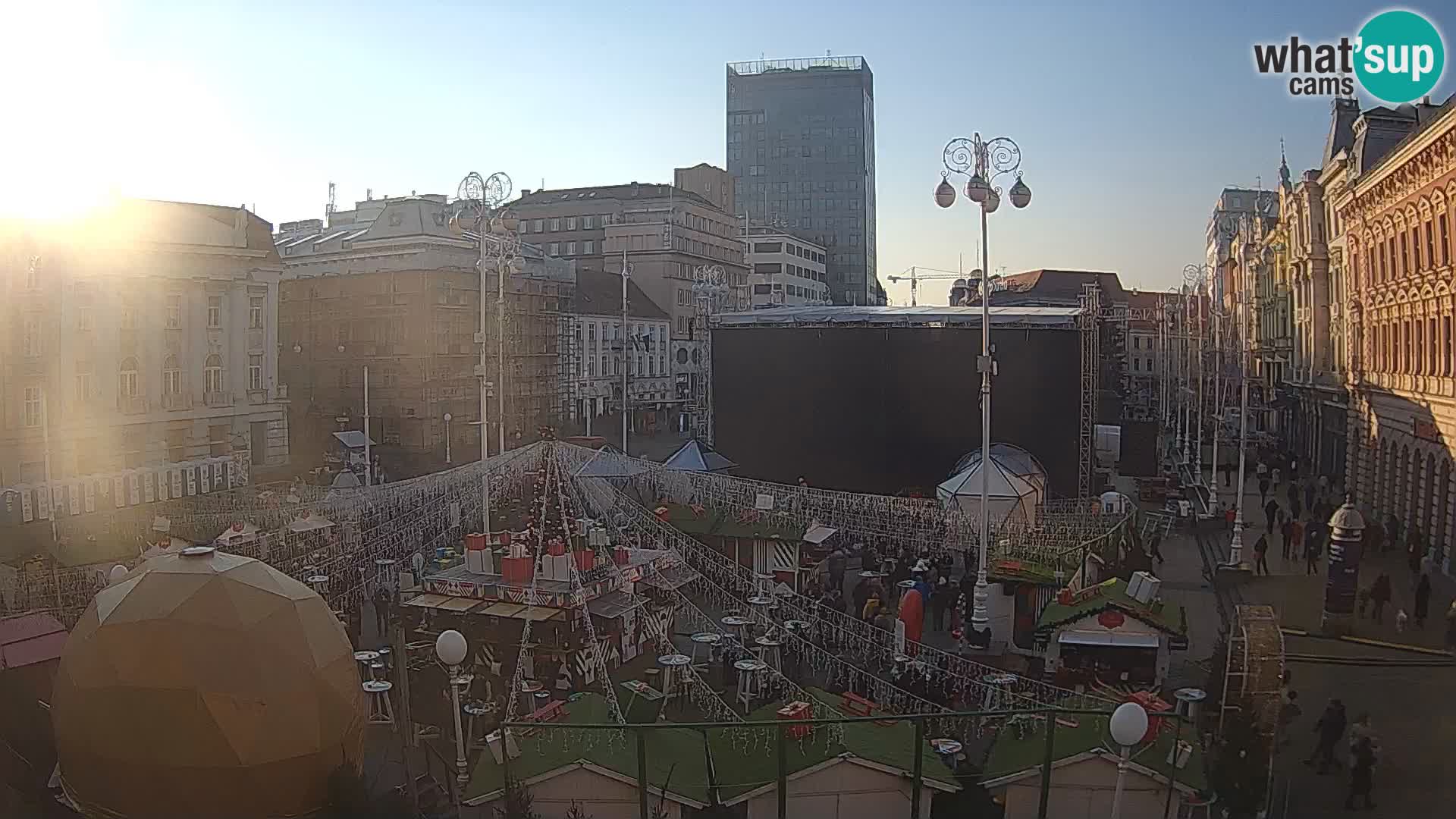 Zagreb Livecam – Bana Jelačić square