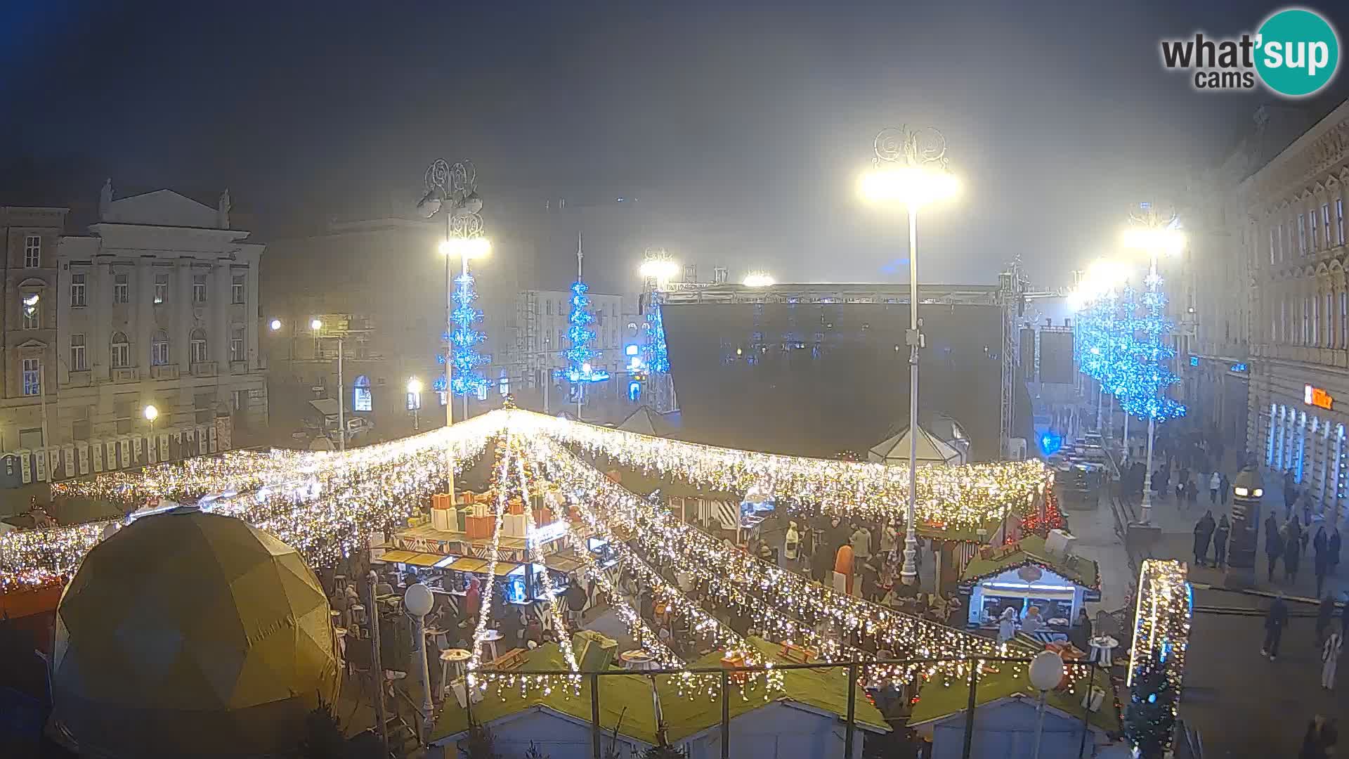 Zagreb Livecam – Bana Jelačić square