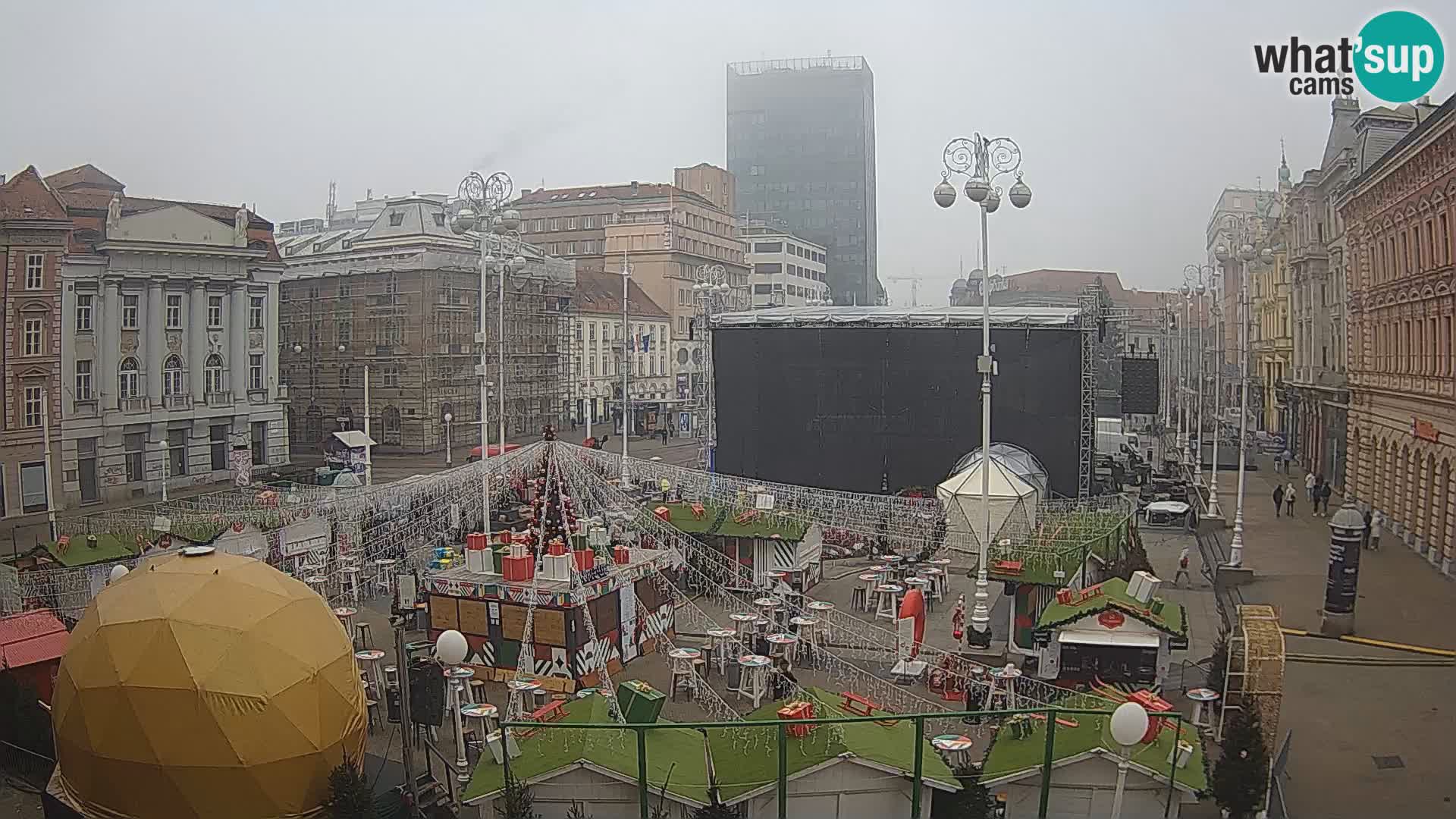 Zagreb Livecam – Bana Jelačić square