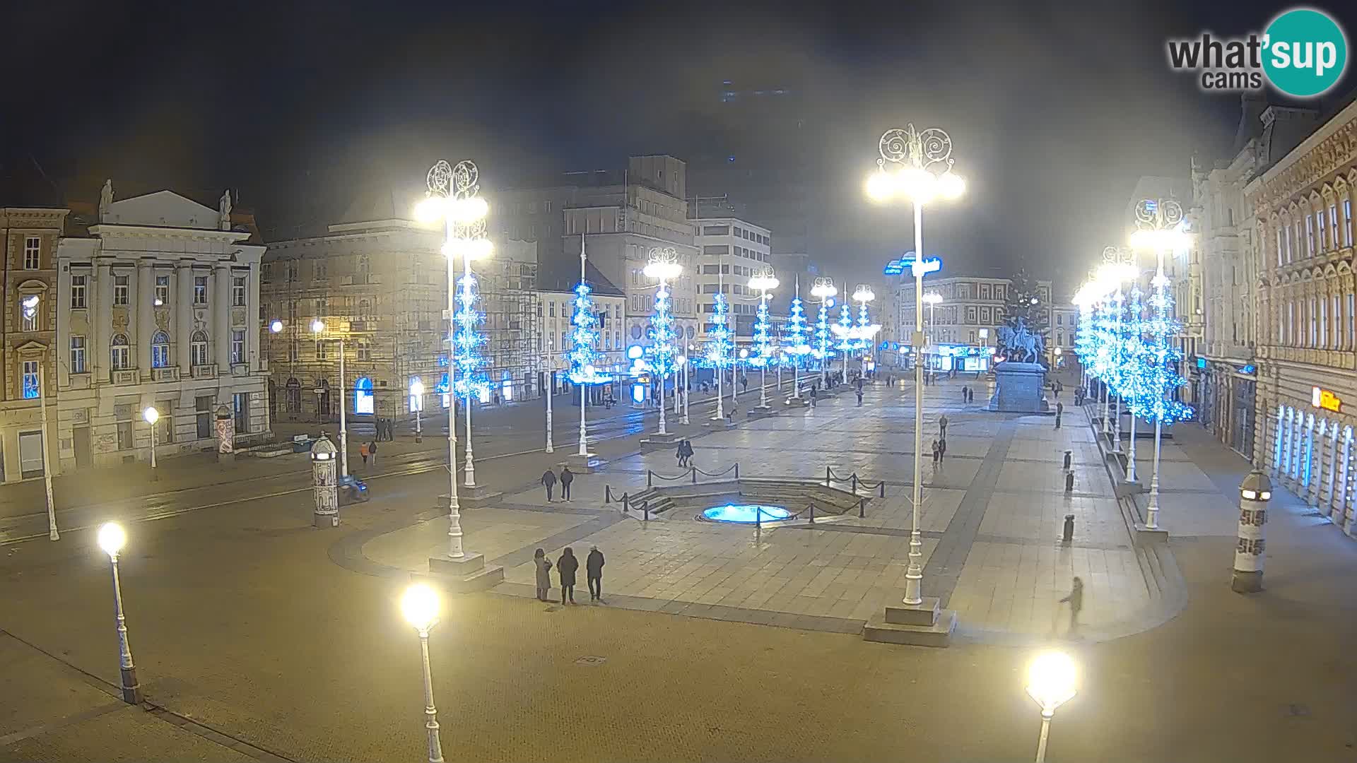 Zagreb Live Webcam – Bana Jelačić square